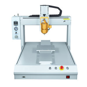 Distributeur automatique de colle thermofusible à station unique de 30 ml, machine industrielle multi-matériaux avec contrôle PLC - Product Image 2