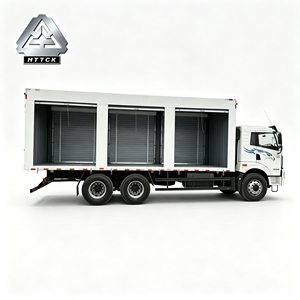 Camion fourgonnette fermée FAW JK6 6x4 de 290 CV, caisse de chargement de 6,8 m, châssis robuste, peinture de carrosserie personnalisée, conduite à gauche/droite pour routes africaines - Product Image 4