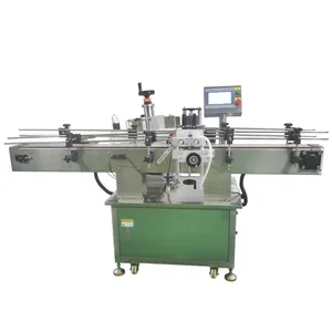 Manufacturers sell hot automatic vertical round bottle positioning and labeling machine with high precision