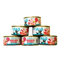 Nourriture humide pour chat MAIDOU, à base de viande véritable, riche en protéines, en conserve de 85 g, sans céréales, ingrédients naturels, nourriture pour animaux de compagnie en boîte