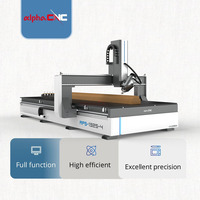 Routeur CNC Alpha 4 axes ATC Machine de fraisage CNC pour le travail du bois Haute vitesse Sculpture 3D Routeur CNC 4 axes ATC pour meubles
