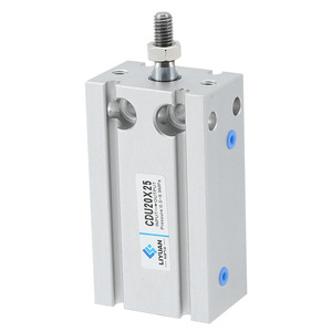 Liyuan Pneumatic CDU10 25MD Plunger Cylinder Aluminum Body Standard Pneumatic <b>Miniature</b> Magnetic Cylinder - Product Image 4
