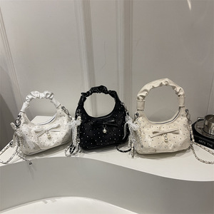 Nuevo Bolso de Mano de Color Sólido para Mujer, Estilo Coreano, Minimalista, Versátil, Elegante, Casual, Tipo Bandolera - Product Image 1