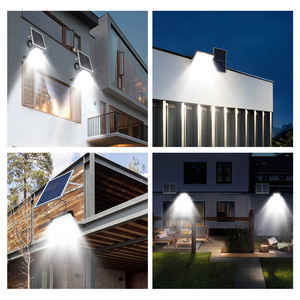 Lámpara Solar LED para Exteriores, Impermeable IP65, Iluminación de Jardín, <span class=keywords><strong>40w</strong></span> 60W 120w 200w 300w, con Certificados CE RoHS SHCET, de Fábrica OEM - Product Image 6