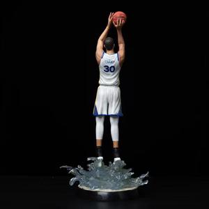 Figura Coleccionable de Stephen Curry, Estrella del Baloncesto, en Pose de Tiro, con Base con Efecto de Salpicadura, para Fanáticos del Deporte y Coleccionistas - Product Image 3