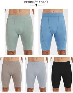 Pantalones cortos de yoga para gimnasio unisex para hombre y mujer de secado rápido de verano 2024 al por mayor - Product Image 6