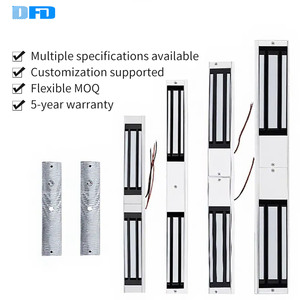 דלת זכוכית קהילתית דו-קוית חמישה-קוית דלת כפולה מנעול מגנטי מנעול חשמלי פתיחה חשמלית התאמה אישית מנעול חסין אש למשרד - Product Image 1