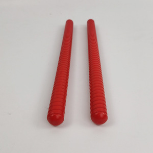 Baquetas en espiral rojas para niños, instrumentos musicales, palos de ritmo, juguete de 2 a 4 años - Product Image 3