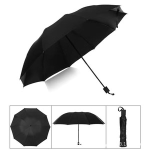 Parapluie pliant léger et compact, coupe-vent, imperméable, protection UV pour hommes et femmes, vente en gros de parapluies pour l'extérieur - Product Image 5