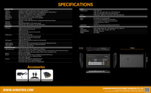 Mezclador de Video de 8 Canales AVMATRIX SHARK S8X 6xSDI 2xHDMI 4K Streaming RTMP SRT NDI Grabación SATA SSD - Product Image 3