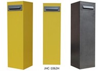 Ourwarm — boîte à lettres serrure, boîte à lettres en bois couleur bois