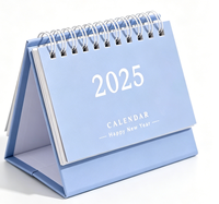 Calendrier de bureau 2026 nouveau style avec horloge, impression créative colorée, marque TianLian, modèle TL-03