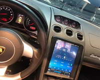 MOOKAKA 12.1 pouces Android 14 écran vertical Carplay pour Lamborghini Gallardo 2007-2014 GPS Navi lecteur multimédia écran Auto