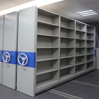 Fabrika Üretimi Yüksek Standartlı Metal Kutu Tipi Arşiv Rafı Mobil Raf Sistemi Modern Tasarım ve Tam Kullanımlı Alan Özelliğiyle