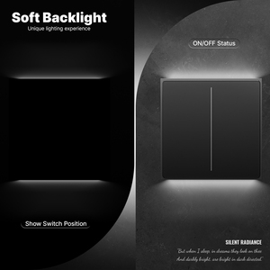 MOES Tuya WIFI Star Feathergs Series Switch <span class=keywords><strong>Bouton</strong></span> poussoir intelligent avec scène de lumière neutre 2in1 Switch APP Remote Control - Product Image 6