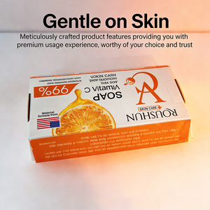 <span class=keywords><strong>Savon</strong></span> solide parfumé <span class=keywords><strong>au</strong></span> <span class=keywords><strong>citron</strong></span> infusé aux herbes et à la vitamine C, avec des <span class=keywords><strong>bienfaits</strong></span> hydratants, blanchissants et éclaircissants pour la peau - Product Image 1