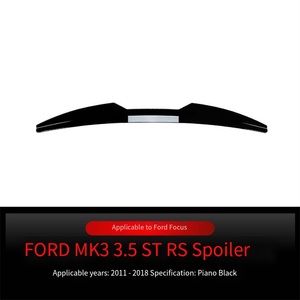 Veidt Convient pour 2011-2018 pour Ford <span class=keywords><strong>Focus</strong></span> <span class=keywords><strong>MK3</strong></span>/3.5 ST <span class=keywords><strong>RS</strong></span> Aile arrière Aile supérieure Pièces de modification transfrontalières - Product Image 5