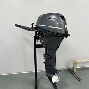 Moteur de bateau 4 temps 20 CV anti-corrosion, compatible avec les bateaux de pêche - Product Image 1
