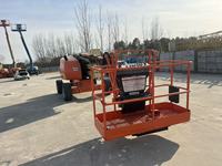 Plateforme élévatrice articulée JLG 520AJ d'occasion, année 2021, hauteur de travail maximale de 18 m, 4x4, diesel, avec support pour pièces de rechange