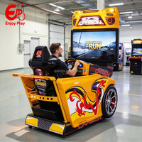 Machine de jeu d'arcade de course automobile de 42 pouces, simulateur de conduite rapide à monnayeur pour enfants, parcs d'attractions, centres commerciaux, vente en gros, OEM
