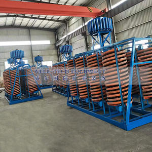 Séparateur par gravité à spirale en fibre de verre Pompe 4t/h Capacité Lavage du sable de silice Charbon Séparateur minéral Humphrey Marque GANDONG - Product Image 4