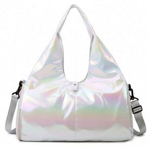 Sac de sport tendance pour femme, anti-éclaboussures, pour yoga et gym, nouveau design, sac de sport élégant pour femme - Product Image 4