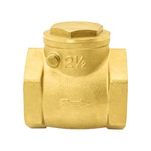 Valvola di non ritorno a pala oscillante in ottone con filettatura femmina TMOK, soluzione completa per acqua DN15-50 PN16 - Product Image 2