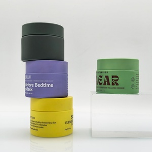 Luxury Frosted Green Purple Pink Glass Face Cream <b>Jar</b> 50ml 50g 100g Cosmetic <b>Jar</b> Colorful <b>Empty</b> Skincare Glass <b>Jar</b> and Lid - Product Image 1