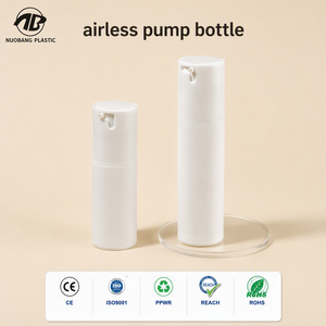 Botol Plastik Emulsi Vakum PP untuk Foundation Cair, Lotion, Krim Mata 15ml 30ml 50ml PPWR - Product Image 1
