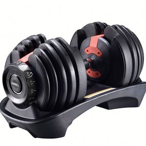 Adjustable Dumbbell Set Weight Plates 40kg 24kg Durable Iron Construction CE Certified Waterproof Arm <b>Exercise</b> Multi-Gym Fitness - Product Image 3