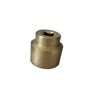 Non Sparking Tools Aluminum Bronze 1/2" Drive Socket 32mm