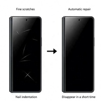 Protection d'écran en TPU ultra-fin HD transparente incassable 3D pour téléphone portable avec 99% de transparence et couverture complète