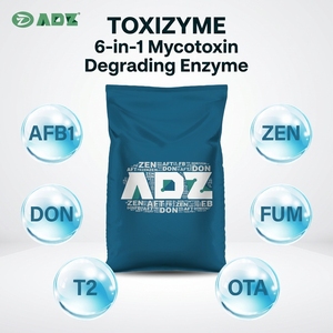 ADZ TOXIZYME Enzima Descomplejante de Micotoxinas <span class=keywords><strong>6</strong></span> en 1, Aditivo para Alimentos para Ganado, Pollo, Acuicultura, Peces - Fabricante - Kit de Prueba Rápida - Product Image 1