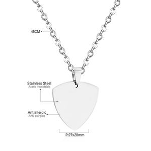 Collier personnalisé en or 18 carats à plusieurs couches, pendentif chaîne en or, bijoux, collier avec nom pour femme - Product Image 3