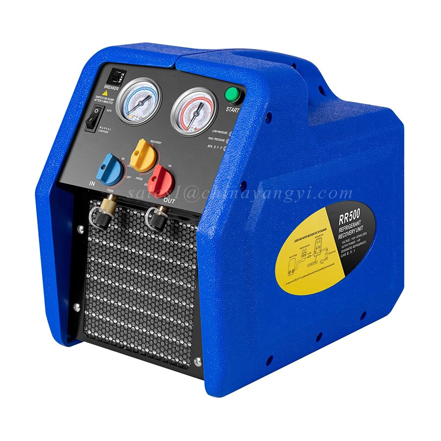 Refrigerant Recovery Machine 1 HP RR500 suit for R32 R410A R134a
