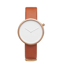 TOMI T078 Modische Herren-Armbanduhr Wasserdicht Lederarmband Legierungsgehäuse Quarzwerk Elegante Uhr für Männer