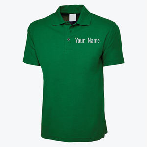 Polos athlétiques légers et respirants en maille sèche à manches courtes unisexe logo personnalisé - Product Image 5