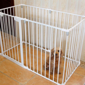 Autres fournitures pour animaux de compagnie, extension de barrière pour animaux, parc pour animaux pliable en métal, parc pour chiens - Product Image 2