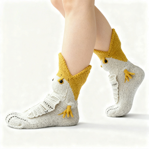 Calcetín Navideño Personalizado <span class=keywords><strong>de</strong></span> Peluche con Diseño <span class=keywords><strong>de</strong></span> Pelican, Decoración para Chimenea, Regalos al por Mayor - Product Image 2