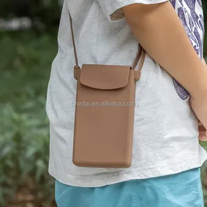 Borsa a tracolla in Silicone personalizzata per il tempo libero di moda Chinfai per il tempo libero da uomo