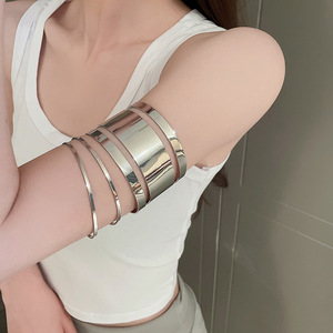 <b>70</b> Designs Classic Geometric Abstract Design Metal Open Arm Upper Arm Bracelets Cuffs Bangles & Body Chains - Product Image 3
