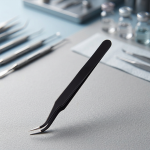 Pincettes à sourcils personnalisées, vente en gros, meilleurs outils, étiquette privée, personnalisés professionnels, 1 sortes de pinces à épiler - Product Image 3