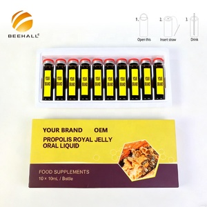 BEEHALL OEM 10 мл, 10 бутылок, прополис, Королевское Желе, жидкость для полости рта - Product Image 2