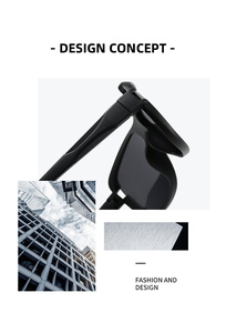 Nouvelles <span class=keywords><strong>lunettes</strong></span> <span class=keywords><strong>de</strong></span> <span class=keywords><strong>soleil</strong></span> <span class=keywords><strong>polarisées</strong></span> pour hommes, pour la conduite et les activités <span class=keywords><strong>de</strong></span> plein air, protection UV, monture carrée tendance - Product Image 5