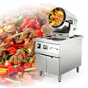 เครื่องทำข้าวผัดอัตโนมัติจากโรงงานผู้ผลิตโดยตรง หุ่นยนต์ทำอาหารสำหรับร้านอาหารเชิงพาณิชย์ หม้อหุงข้าวขนาดใหญ่พร้อมตู้ - Product Image 1