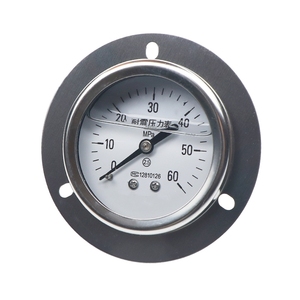 High Precision Stainless Steel Water Air 0-100psi <strong>Pressure</strong> <strong>Gauge</strong> for Hydraulic Industries with <strong>1</strong>.6% Accuracy and 2-Year Warranty - Product Image 5