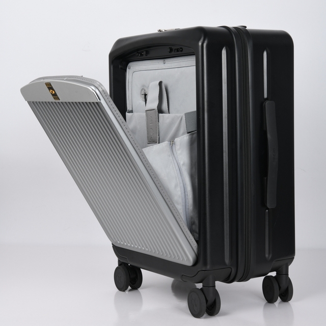 Wholesale Custom Luggage Factory Price PC Carry-on Plastic Luggage Travelling New Shape Suitcase 23kg Luggage Bag Trunk Suitcase