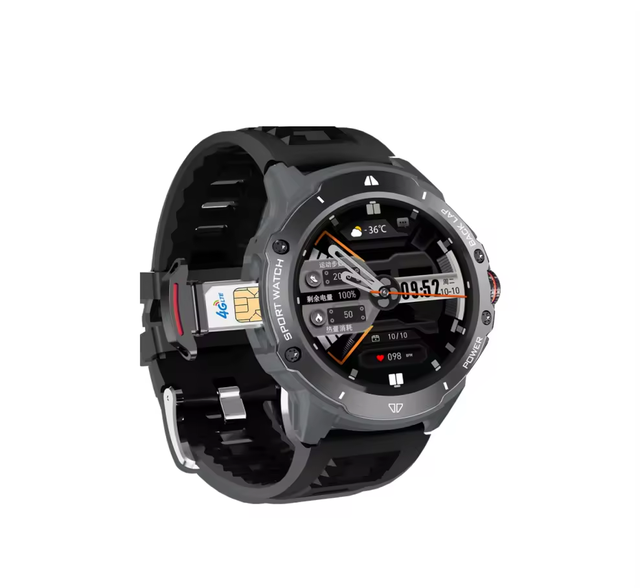 G15 Pro Smart Watch 1.43" Sim Card 200W Camera App Download Network 2/3/4G Wifi GPS SOS G15pro 4G Smartwatch