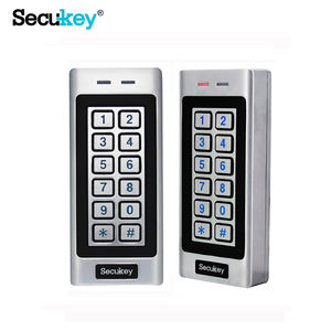 Secukey IP66 עמיד למים SK4 EM כרטיס קורא בקרת גישה כרטיס קורא 1100 משתמשים RFID חיצוני כפול ממסר לוח מקשים - Product Image 2