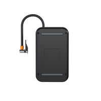 Pengisi Daya Portabel Booster Baterai Truk Baterai Polimer 6000mah USB-A Pompa Udara Portabel Starter Darurat dengan Lampu LED